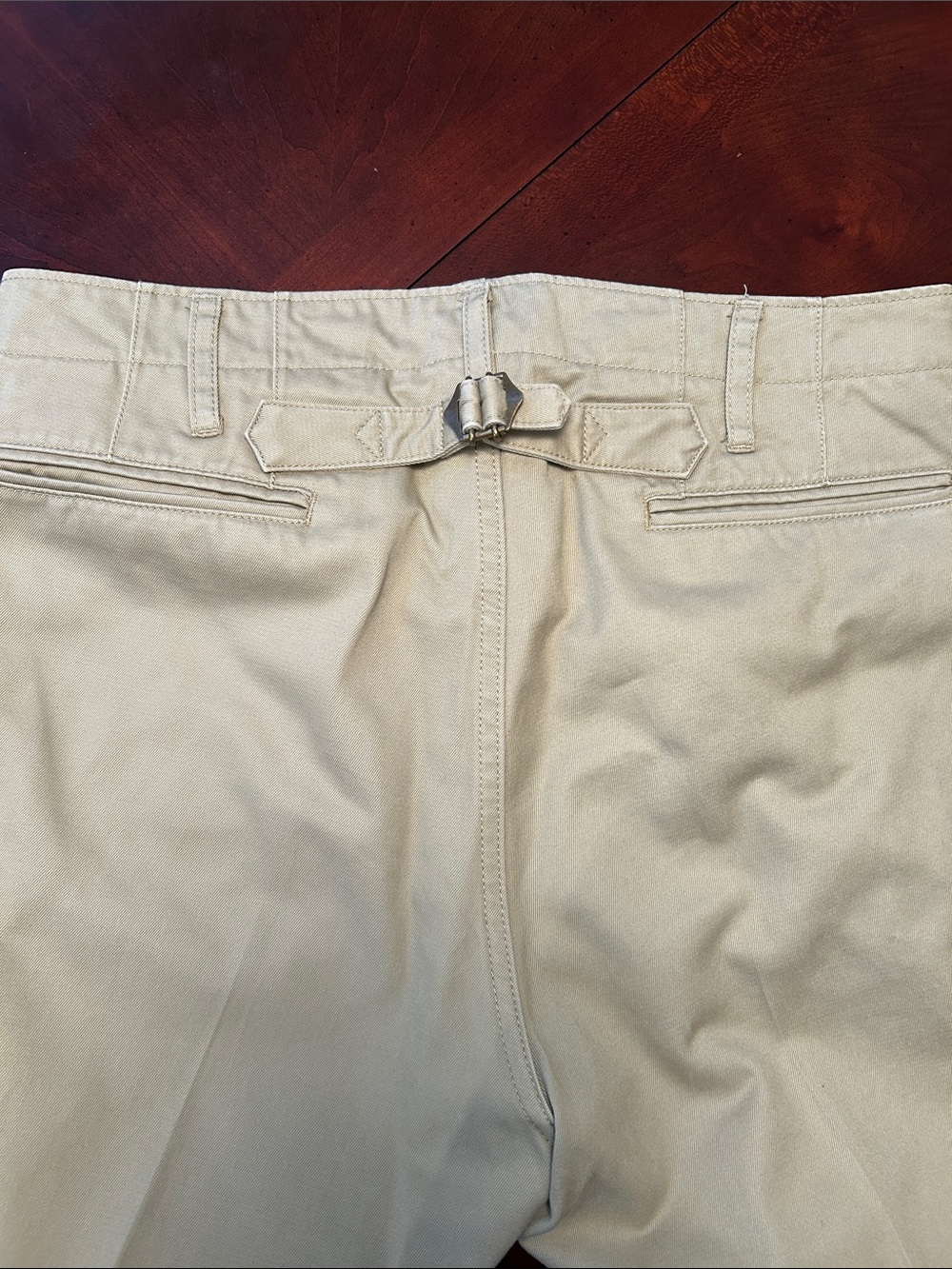 Visvim Beige Cotton Chinos